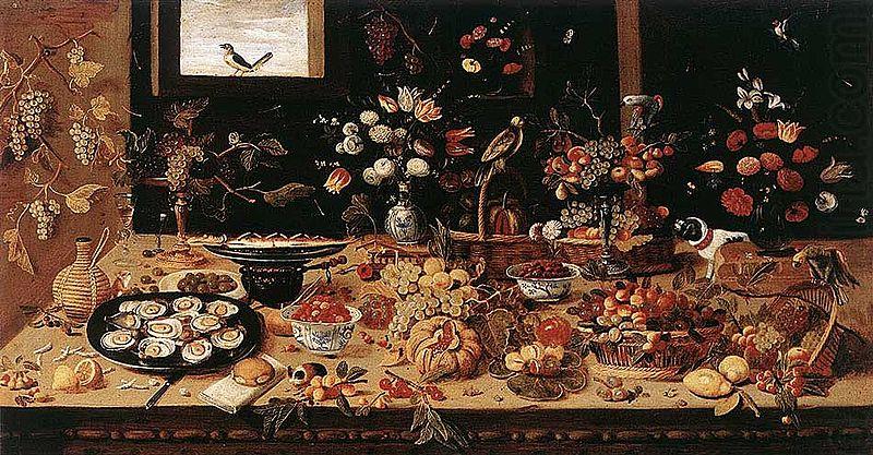 Jan Van Kessel Still life with Oysters china oil painting image